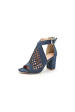 Outdoor Peep Toe Chunky Heel Fashion Shoes With Hollow out