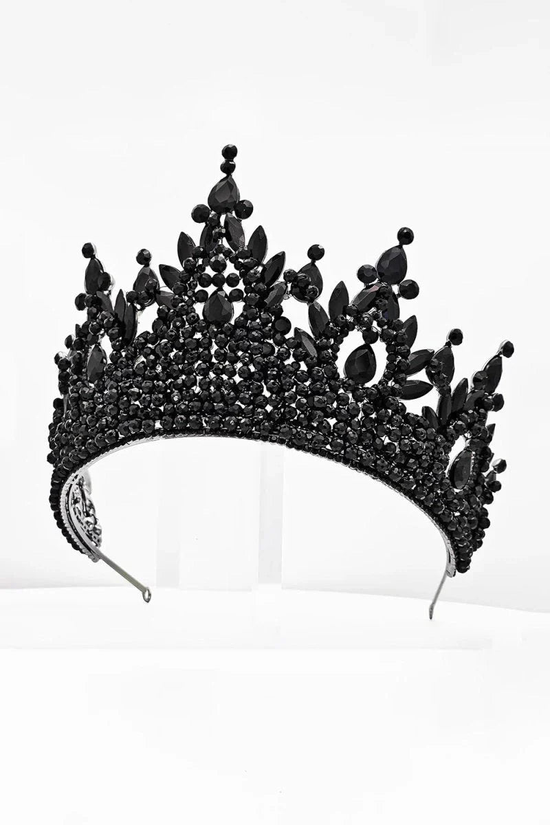 Pink Rhinestone Queen Tiara