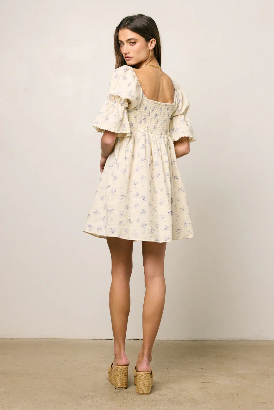 Ella Floral Mini Dress FINAL SALE