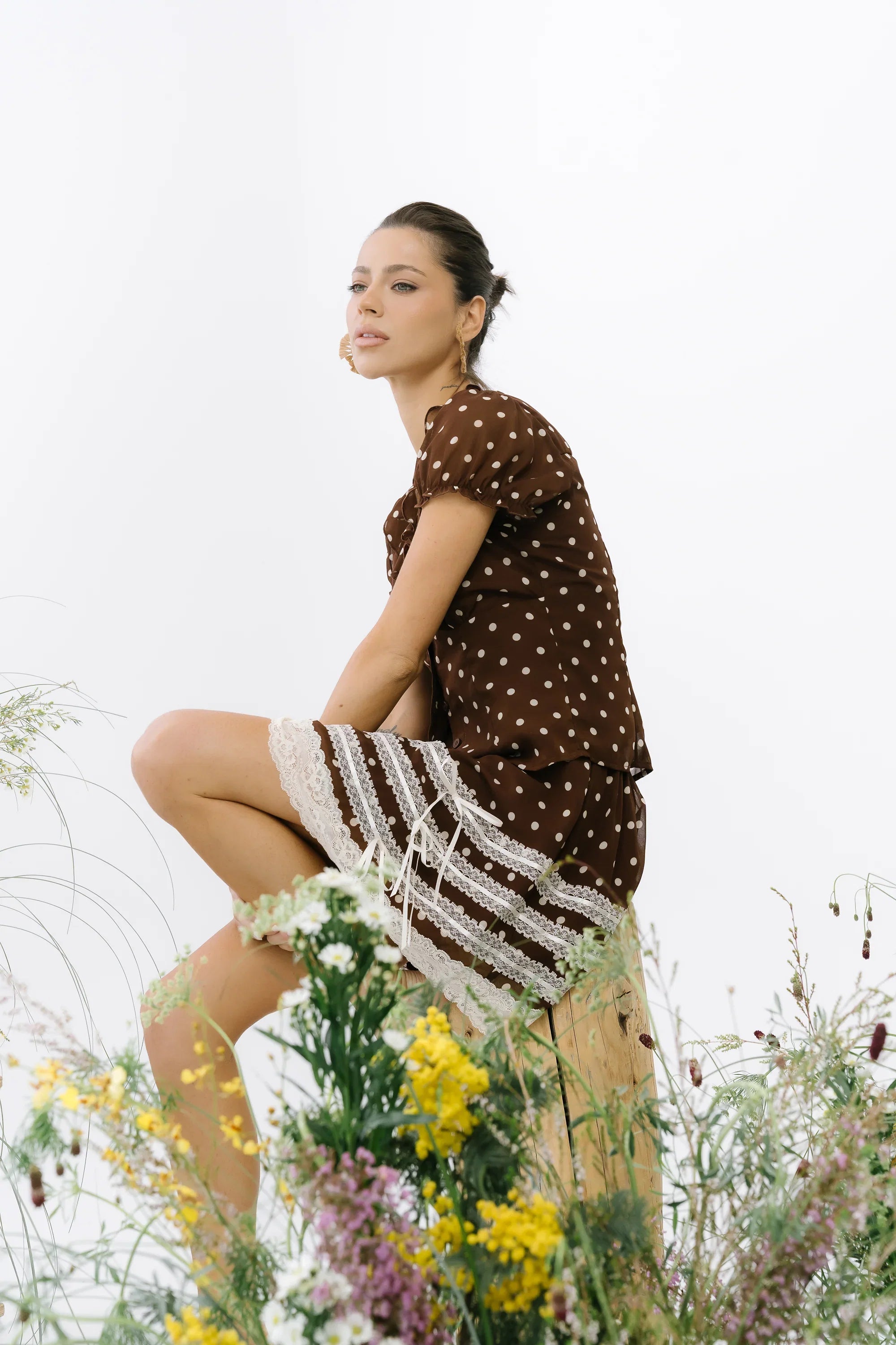 Nacie Polka Dot Blouse