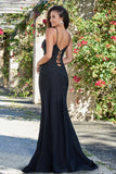 Tia Corset Hot Stone Gown Black