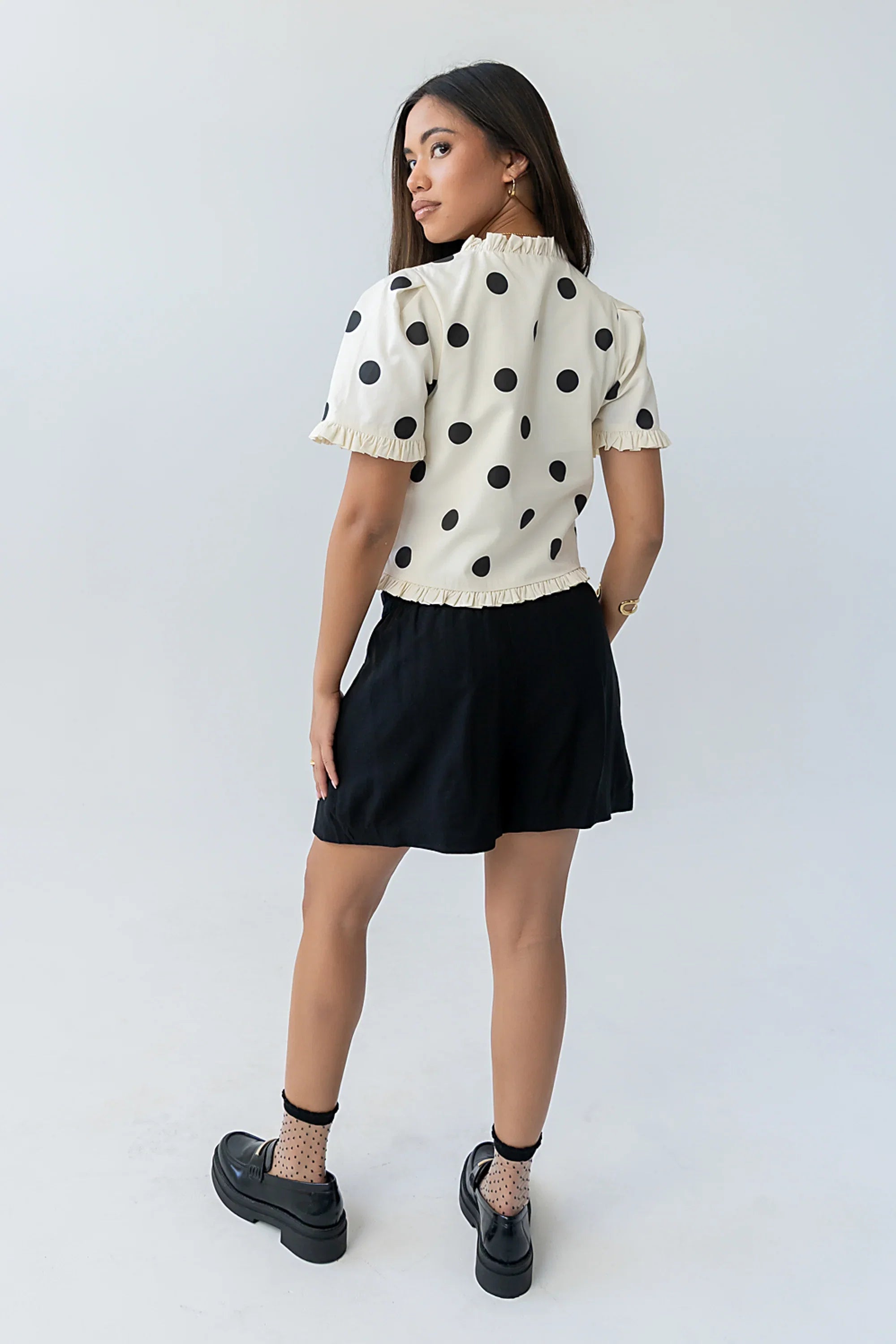 Tyla Polka Dot Blouse