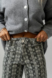 Brynn Snake Print Pants FINAL SALE