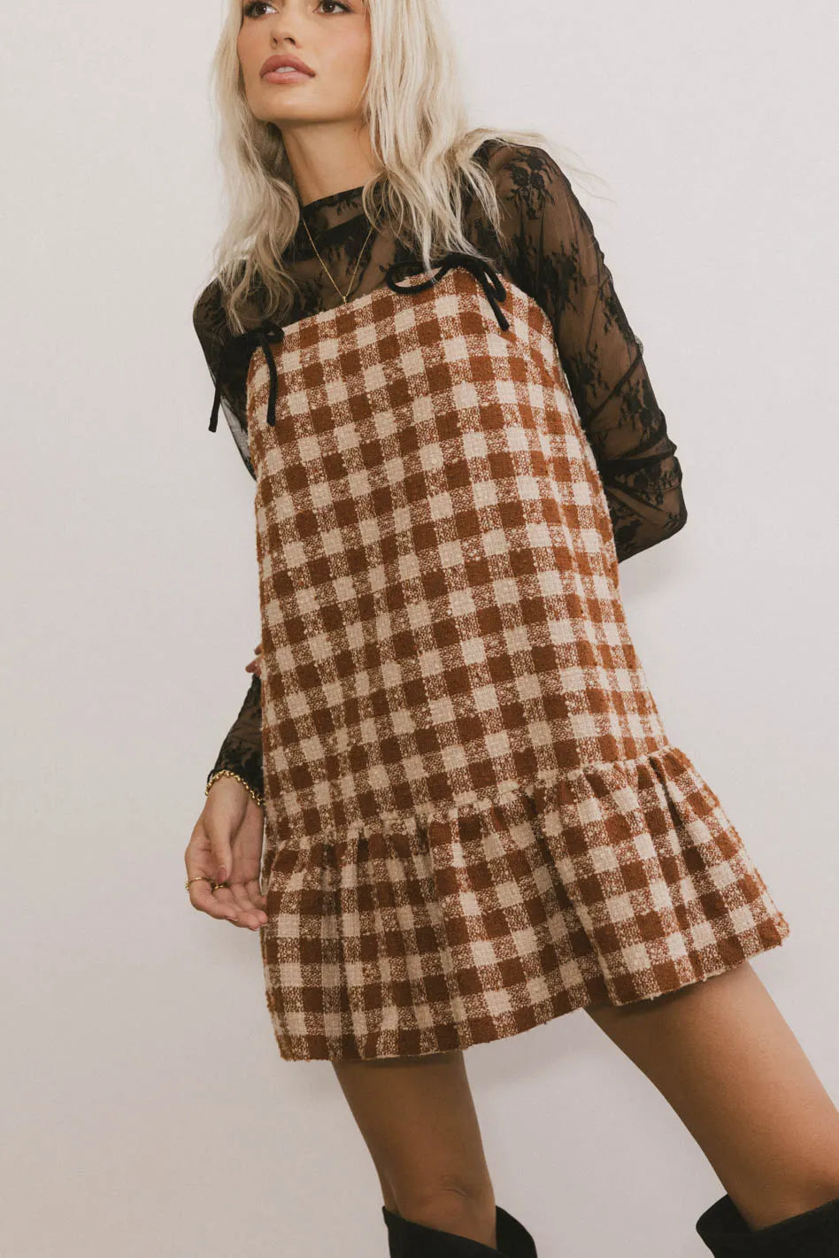 Blair Checkered Dress FINAL SALE
