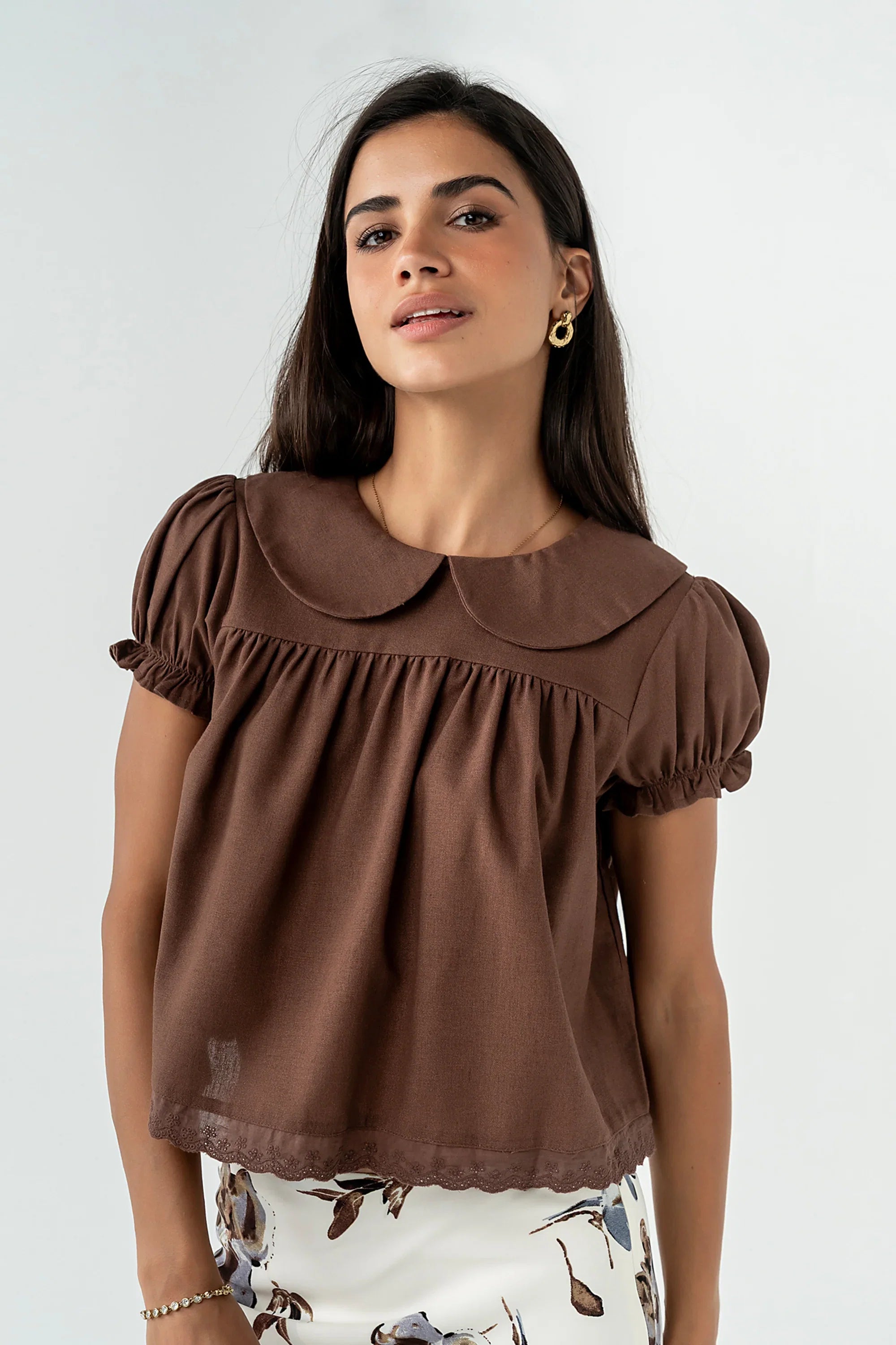 Maycen Collared Blouse
