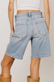 Lillian Distressed Denim Shorts FINAL SALE