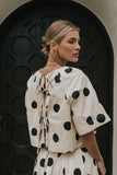 Jacklynn Polka Dot Blouse