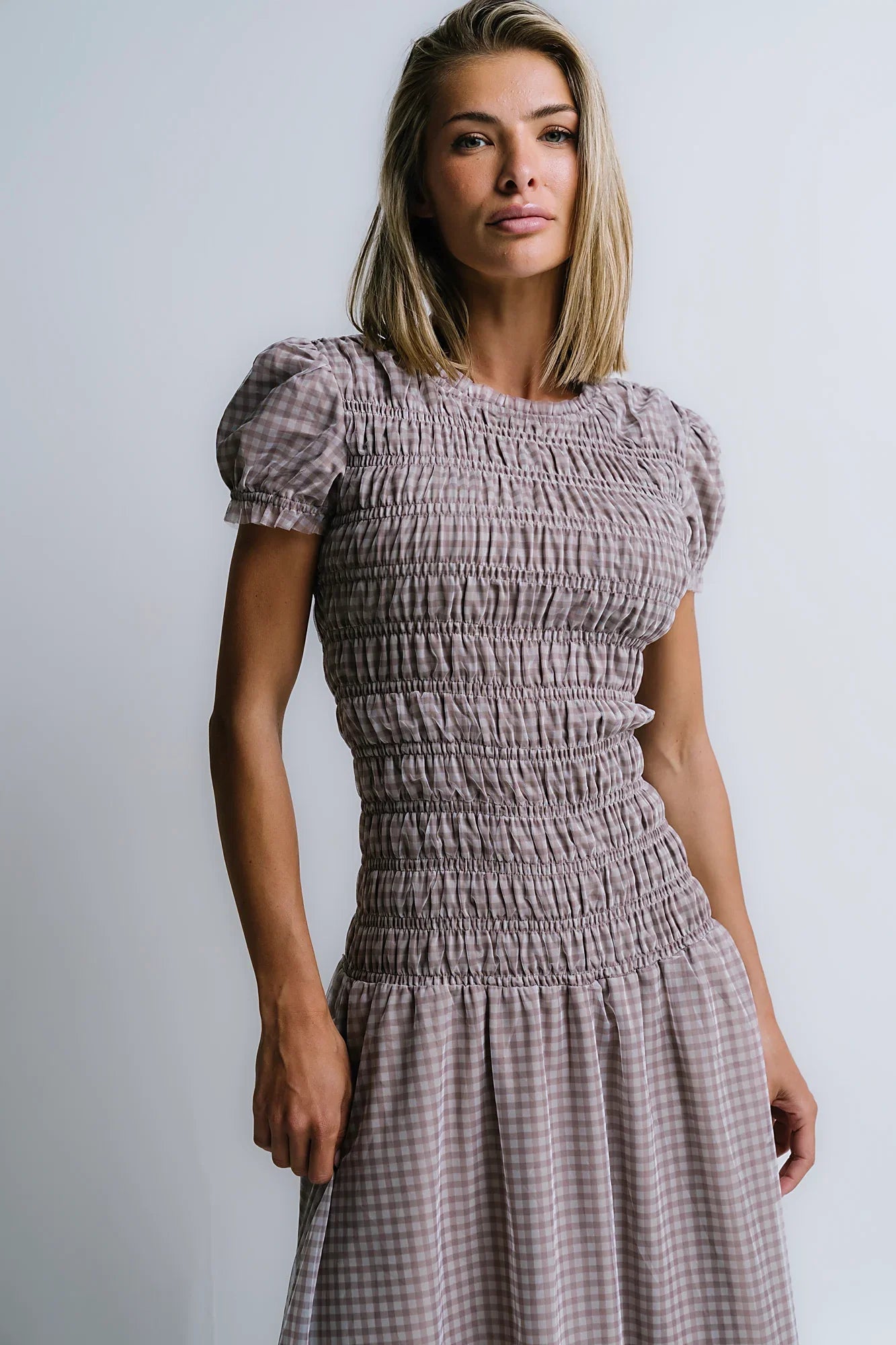Daisy Gingham Maxi Dress FINAL SALE