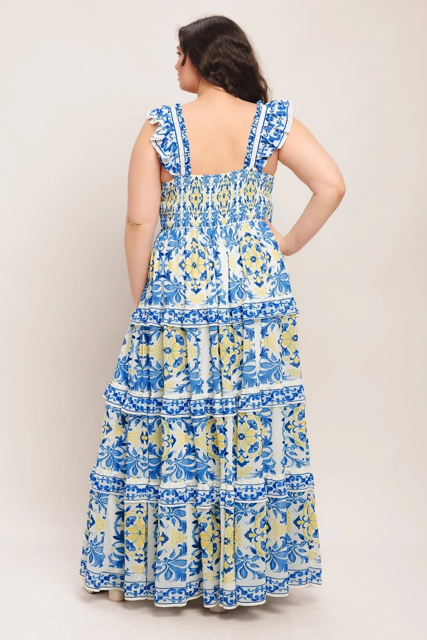 SALTY AIR SWEETHEART BLUE MAXI DRESS