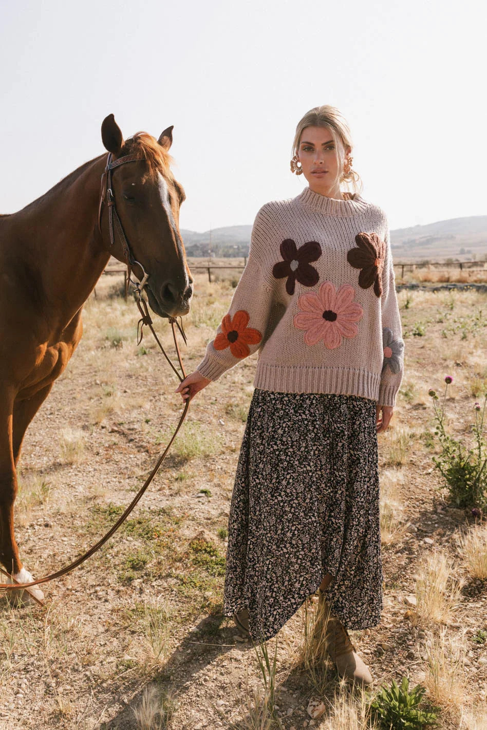 Margaret Floral Midi Dress FINAL SALE