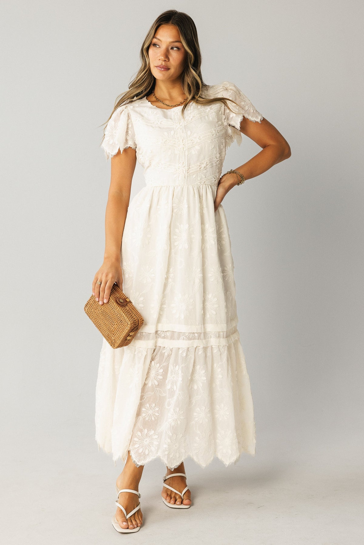 Macie Lace Maxi Dress FINAL SALE