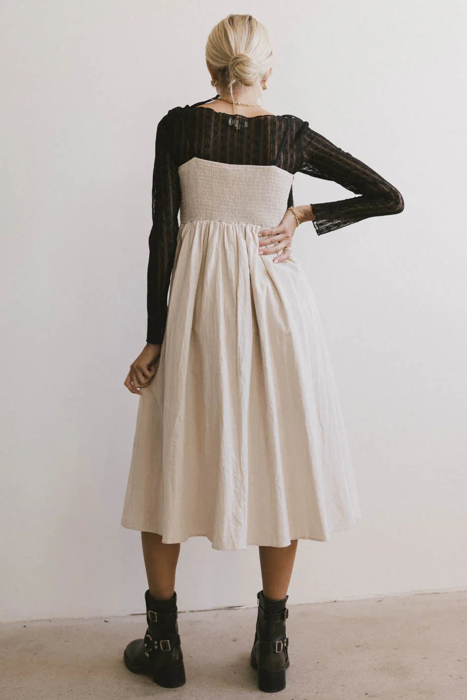 Perran Crochet Bodice Dress FINAL SALE