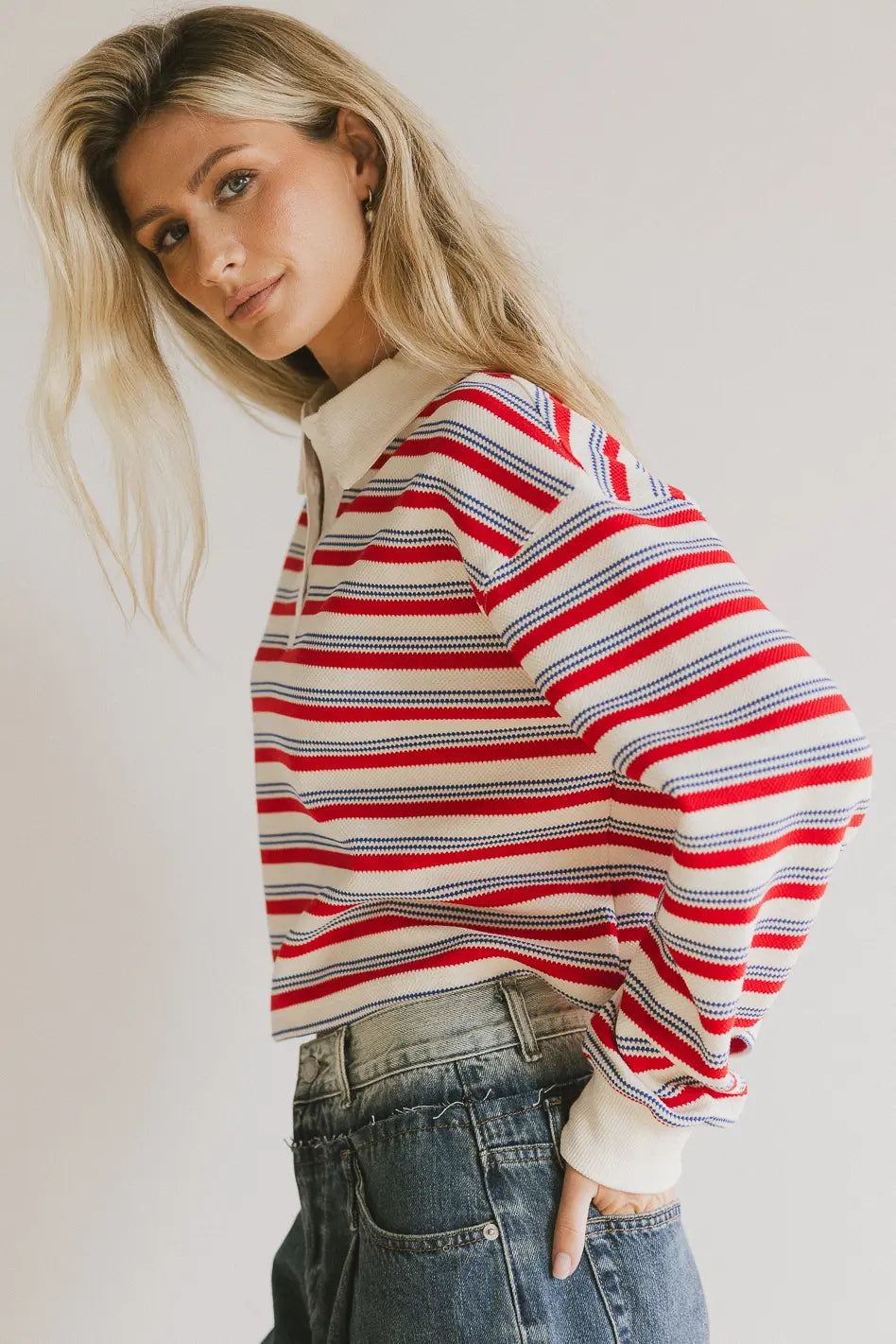 Morales Striped Rugby Shirt FINAL SALE
