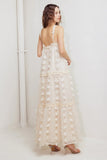 CLOUD NINE CROSS FRONT MAXI DRESS FINAL SALE