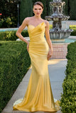 Meryl Gown Stretch Strapless Fitted Mermaid Dress