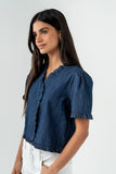Miranda Denim Top