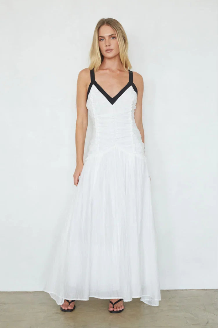 Oaklynn Contrast Maxi Dress