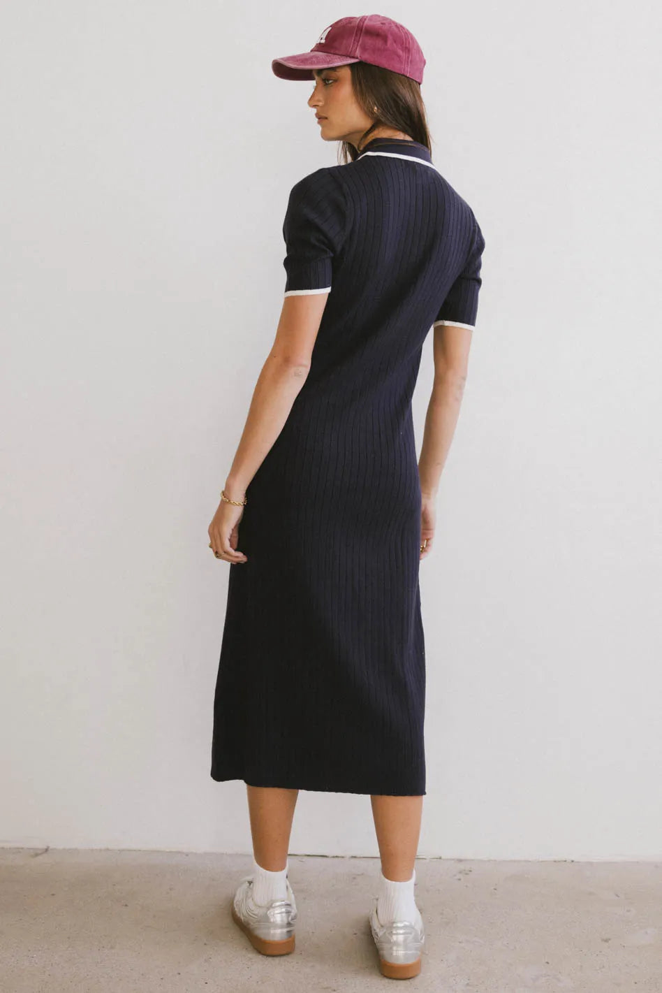 Posie Ribbed Knit Midi Dress FINAL SALE