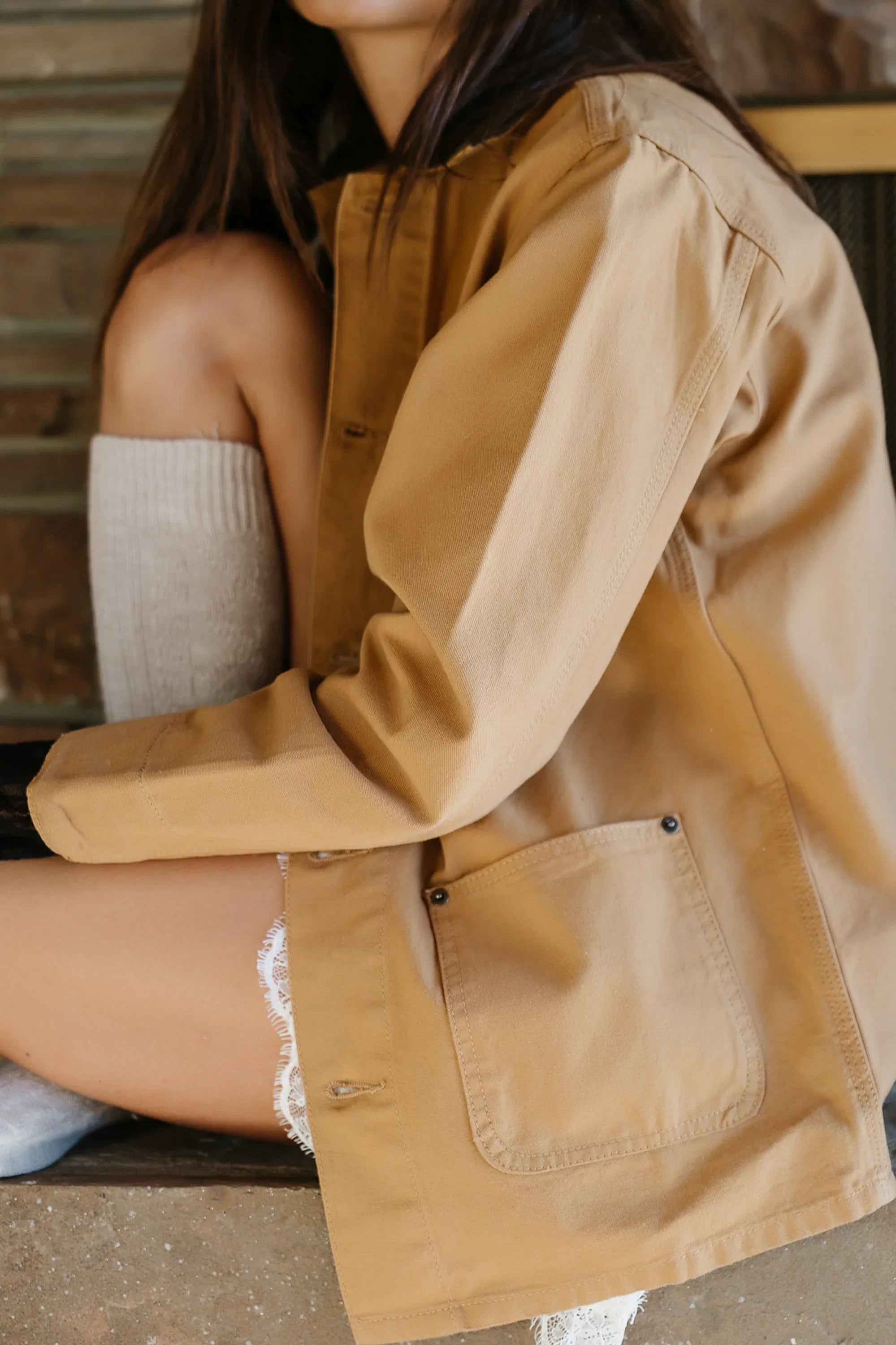 Jazmin Oversized Barn Jacket