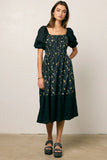 Rebekah Floral Midi Dress FINAL SALE