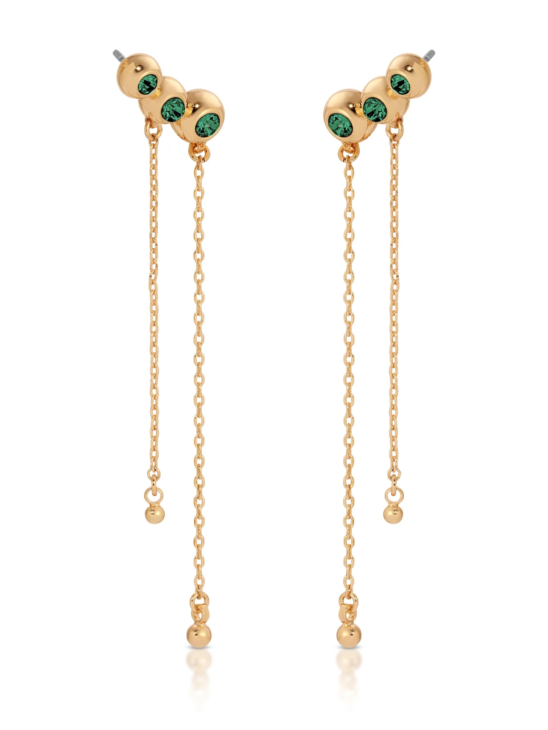 Emerald City Waterfall Earrings