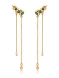 Emerald City Waterfall Earrings