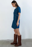 Rue Denim Wrap Dress