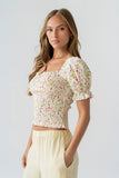 Gia Smocked Blouse
