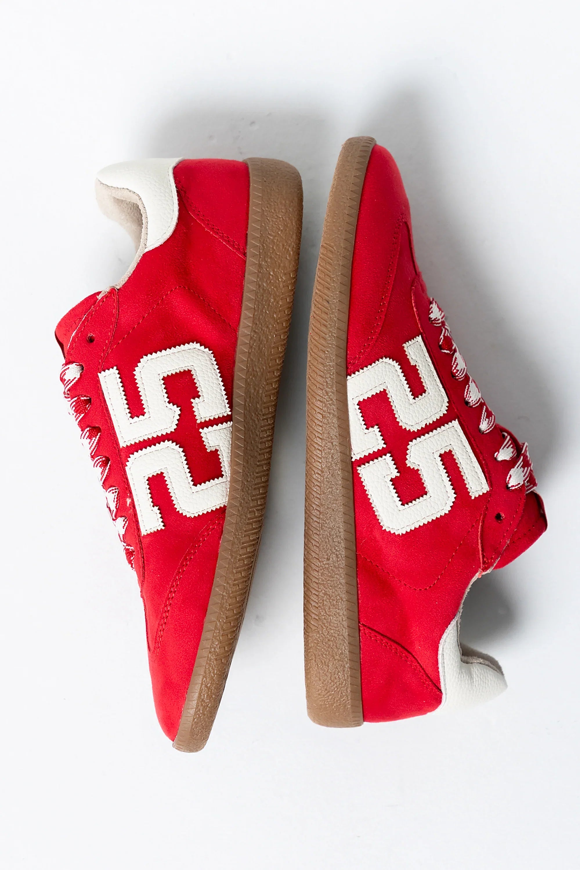 Kelly Retro Sneakers in Red FINAL SALE