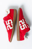 Kelly Retro Sneakers in Red FINAL SALE