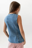 Lyra Denim Vest FINAL SALE