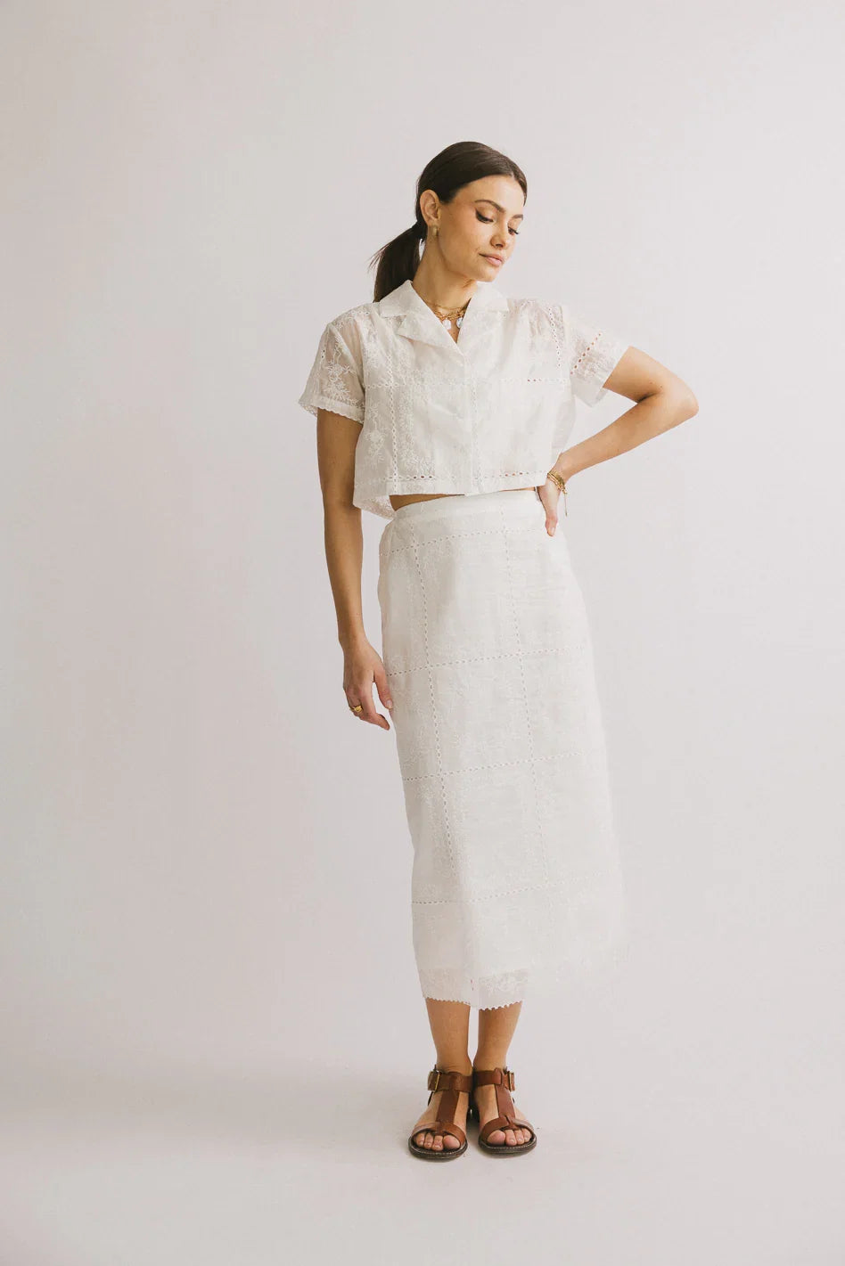 Millie Collared Button Up FINAL SALE
