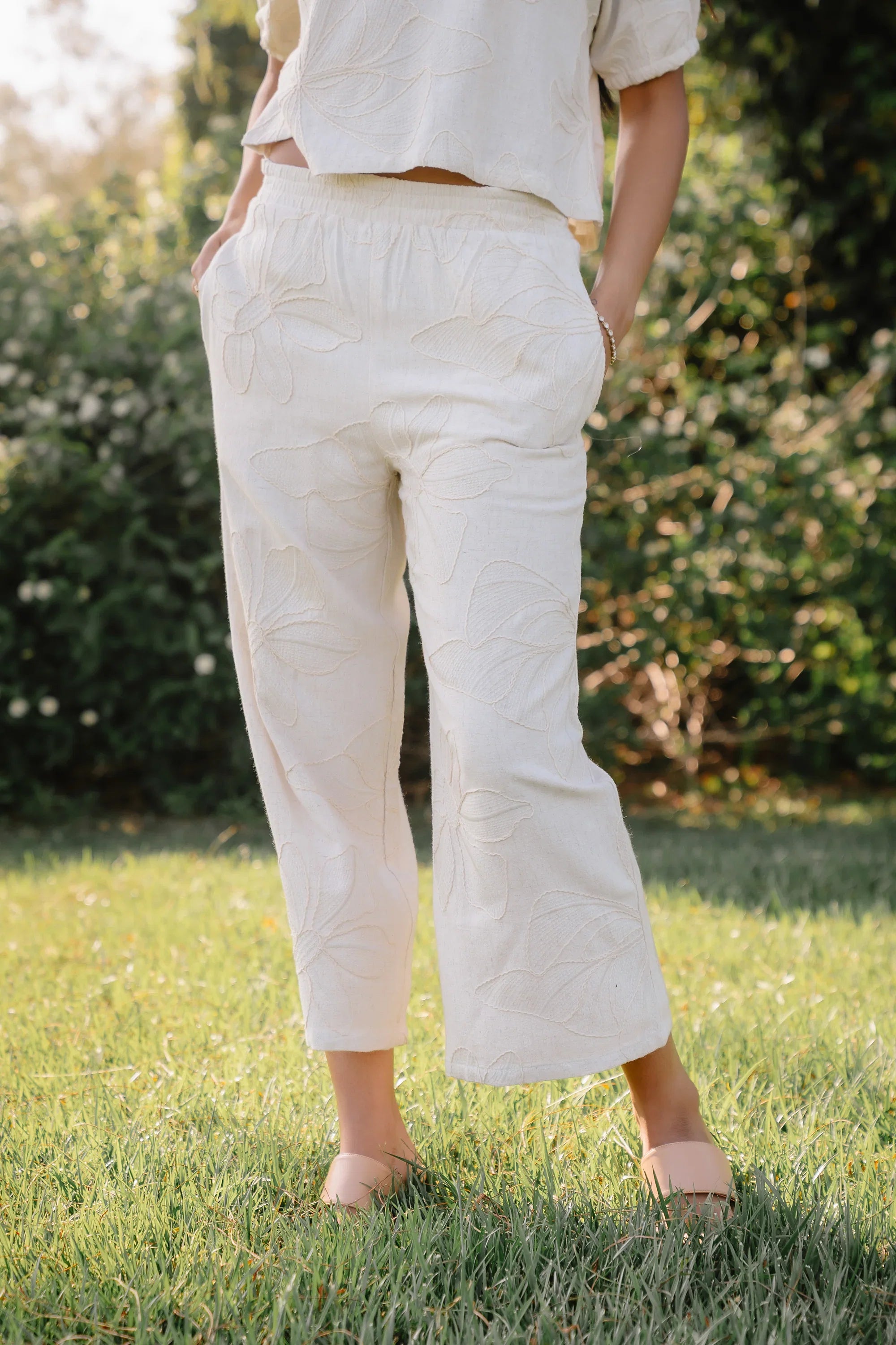 Kortney Floral Wide Leg Pants