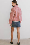 Kadee Quilted Jacket in Burgundy FINAL SALE
