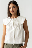 Carlson Collared Top
