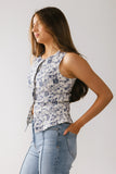Piper Denim Button Up in Blue FINAL SALE