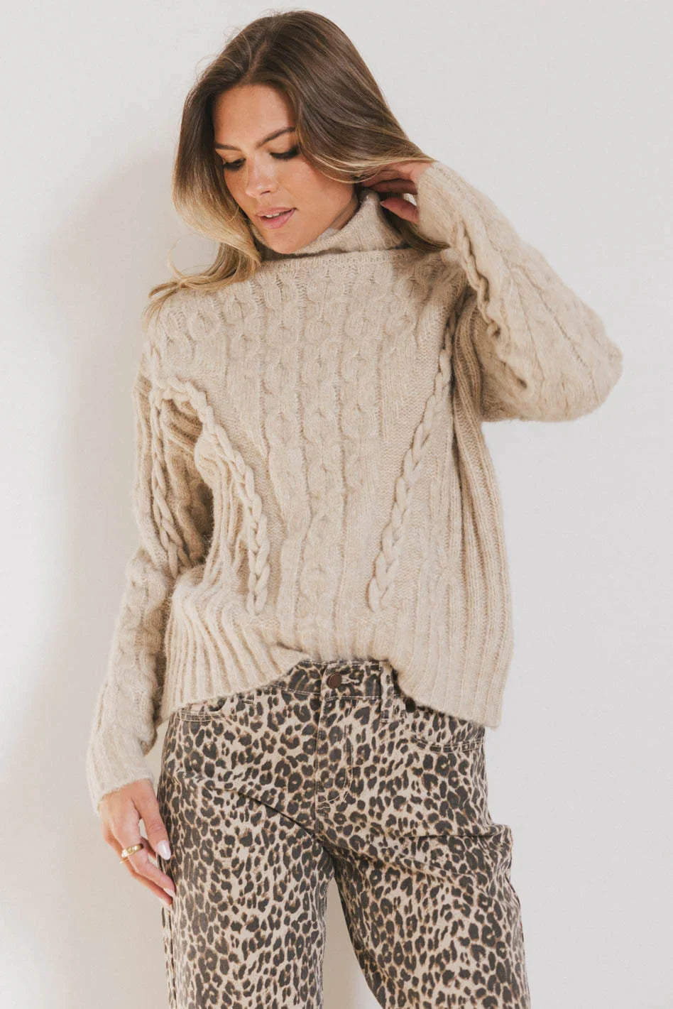 Abigail Turtleneck Sweater FINAL SALE