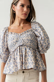 Andrea Peplum Blouse