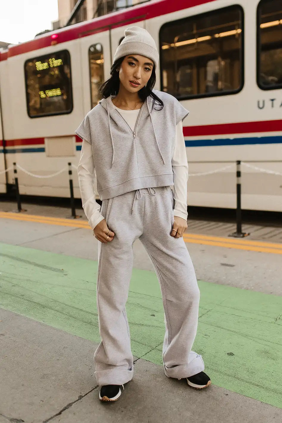 Amy Sweatpants in Grey FINAL SALE