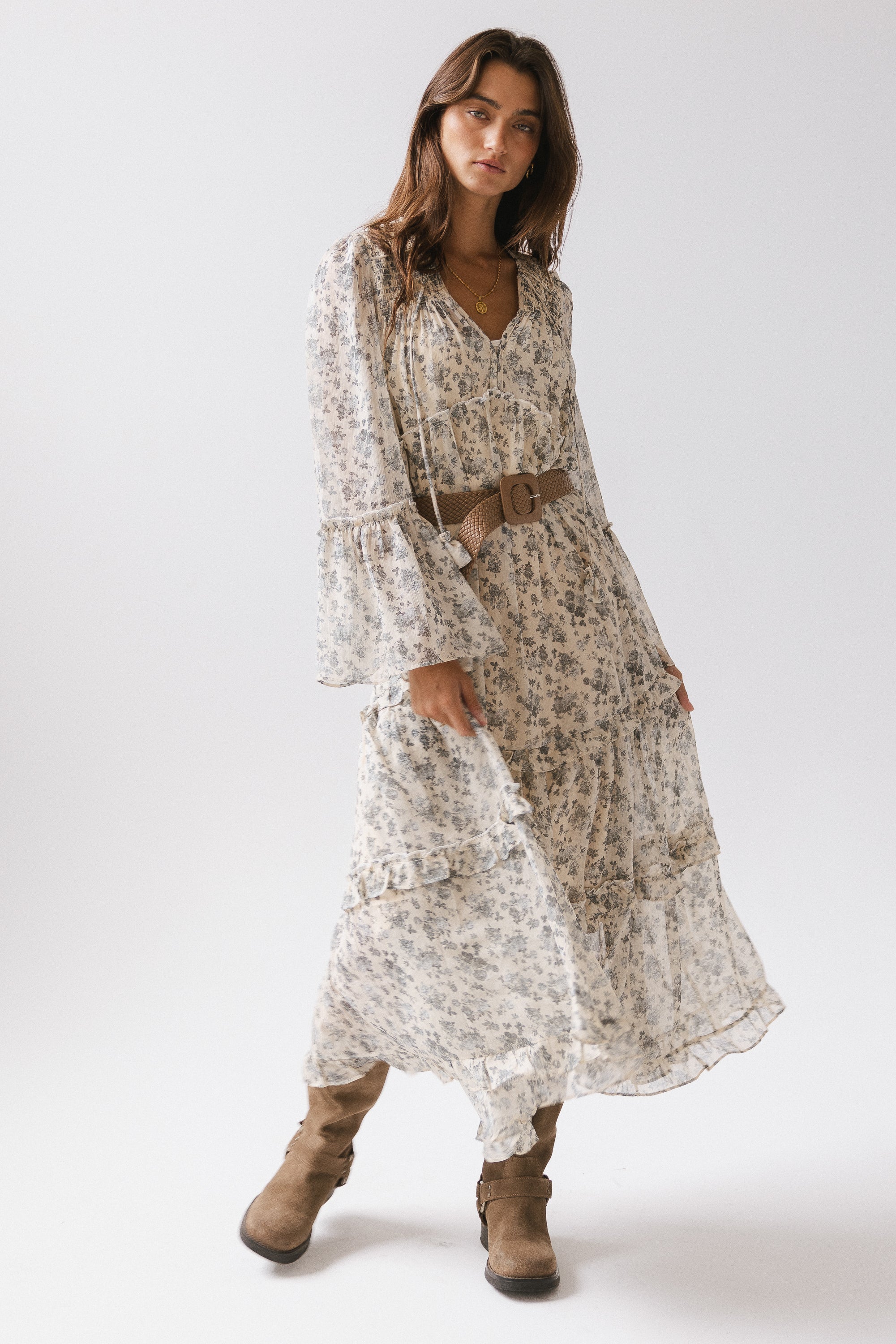 Luna Floral Maxi Dress FINAL SALE