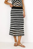 Rylan Crochet Skirt in White FINAL SALE