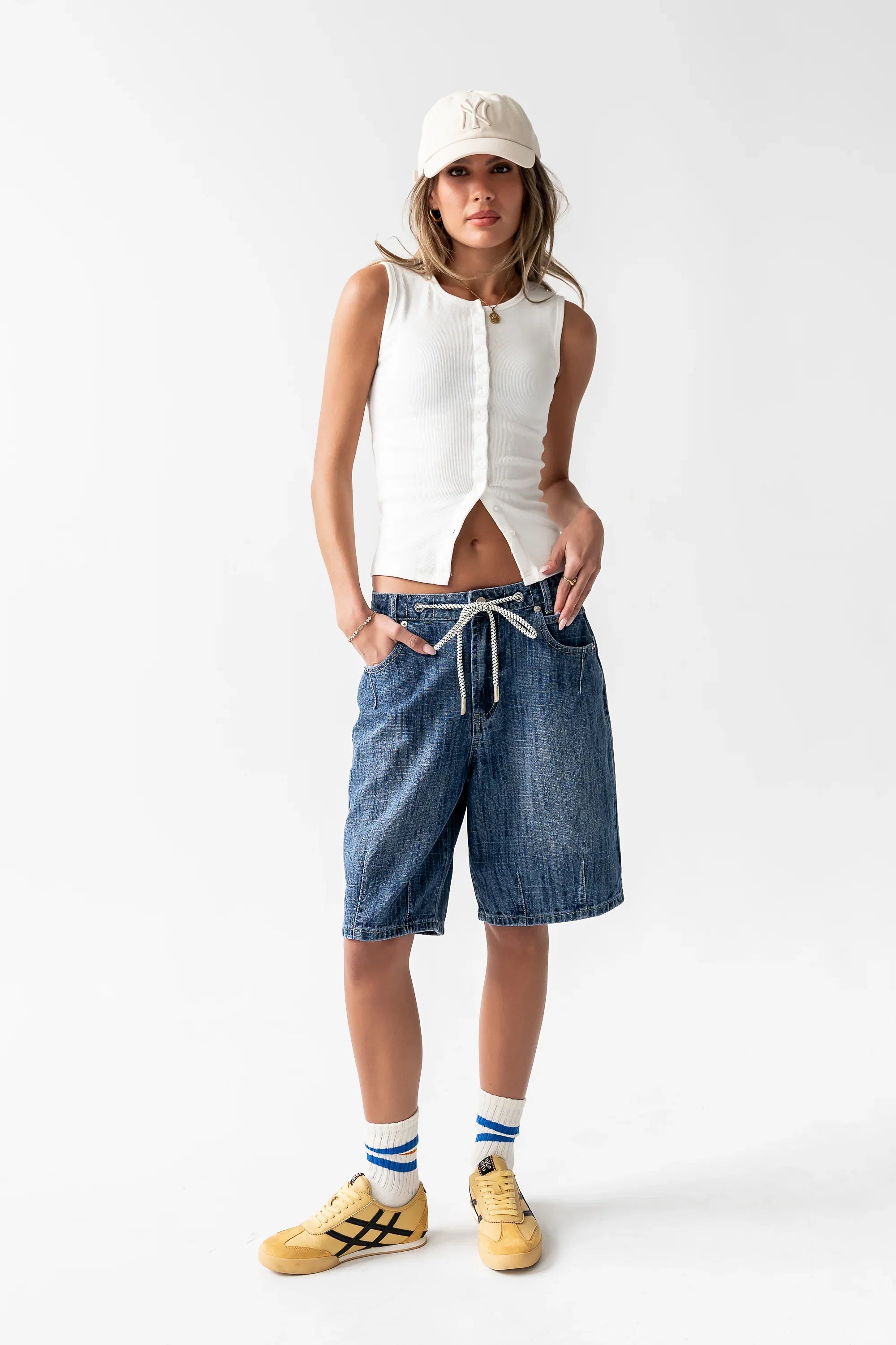 Ashley Barrel Bermuda Shorts