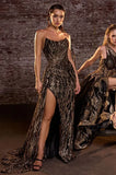Stevie Gown Strapless Fitted Glitter Embellished Gown