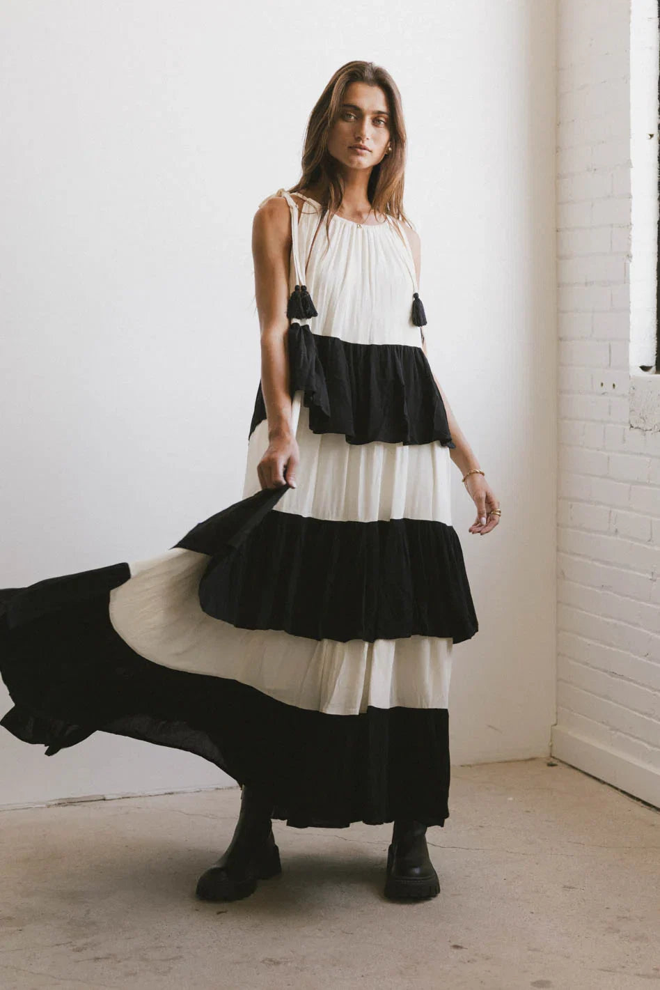 Gemma Tiered Maxi Dress FINAL SALE