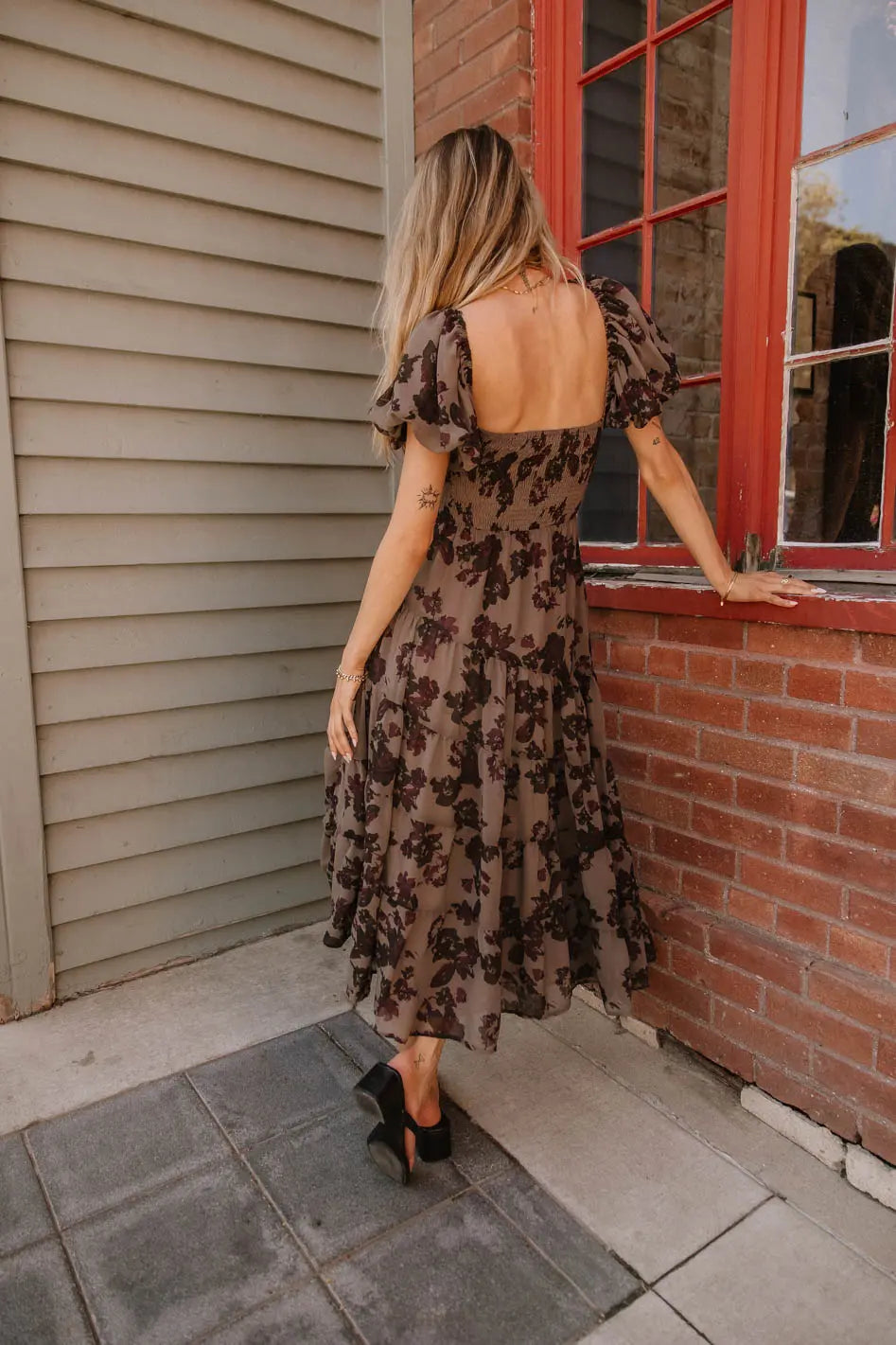 Robbie Floral Midi Dress FINAL SALE