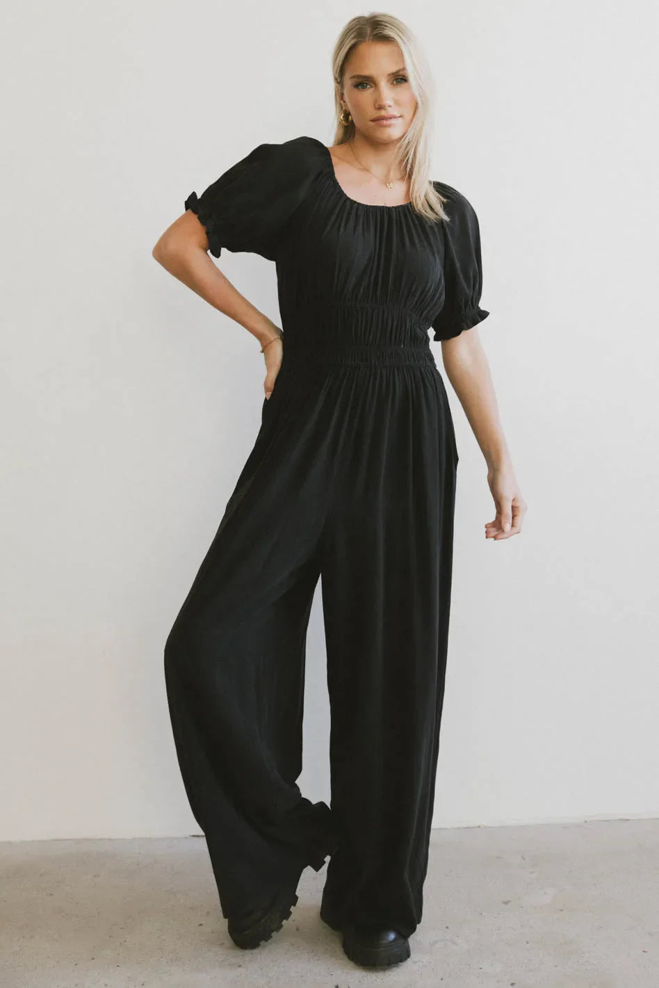 Marnie Elastic Waist Jumpsuit FINAL SALE