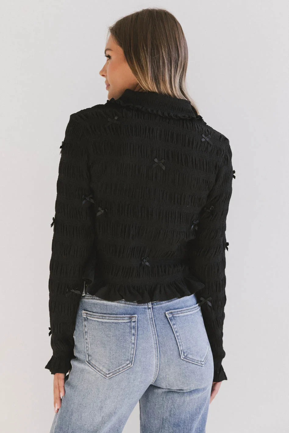 Leonora Blouse in Black FINAL SALE