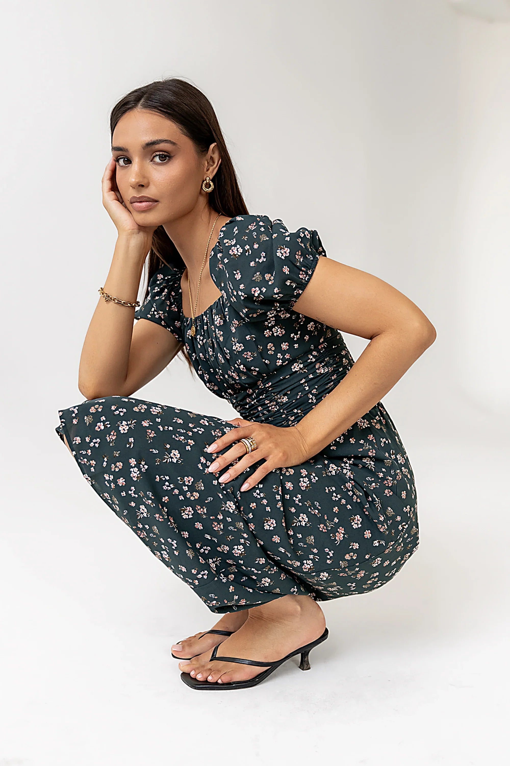 Tara Floral Maxi Dress FINAL SALE