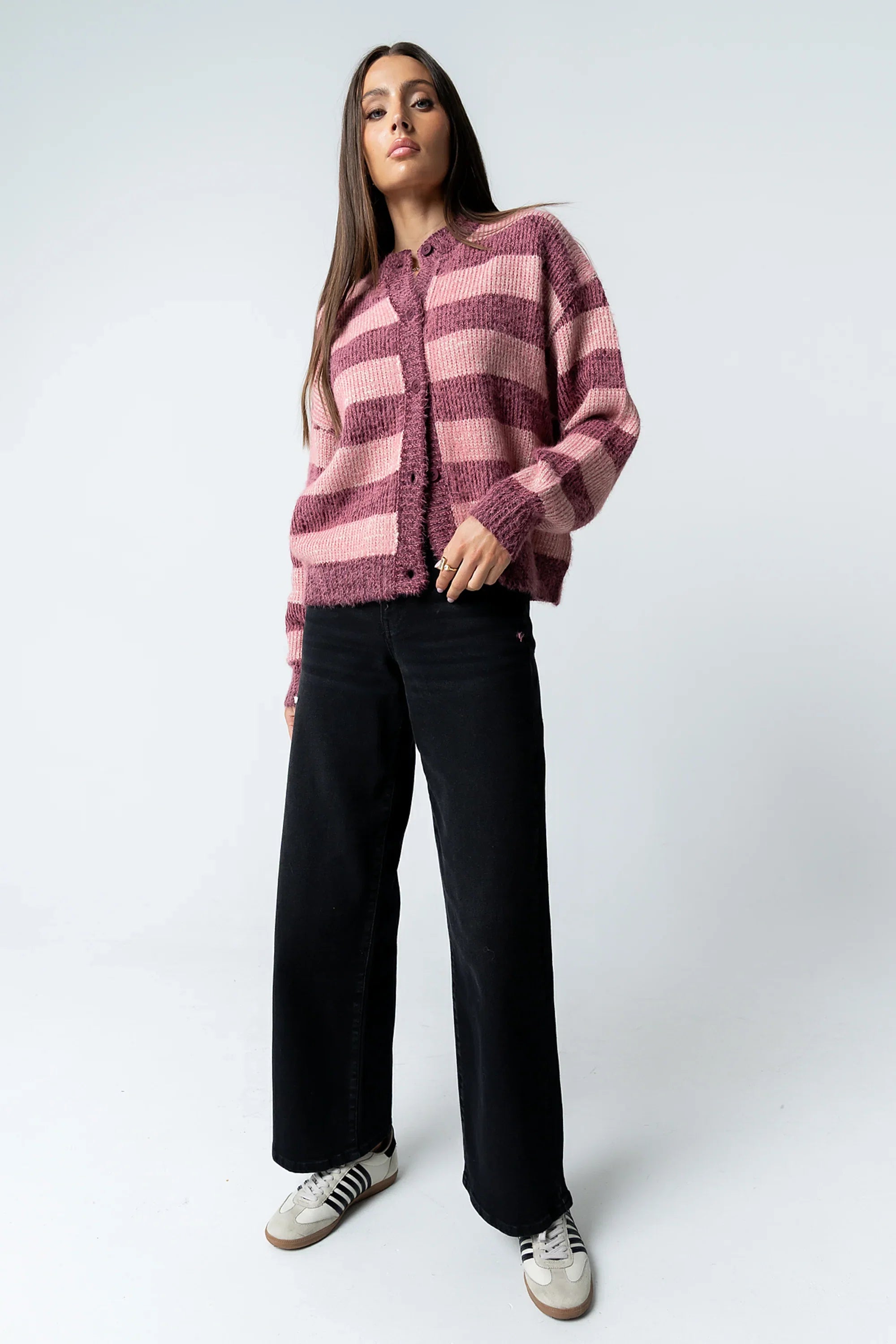 Russel Oversized Sweater in Pink