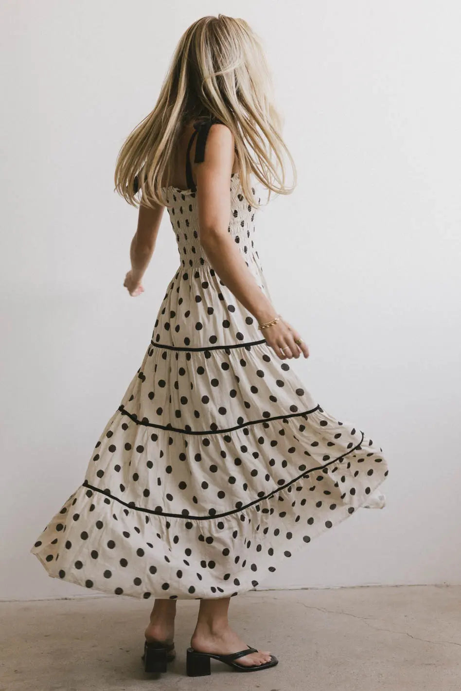 Matilda Polka Dot Midi Dress FINAL SALE